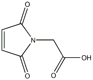 (2,5-dioxo-2,5-dihydro-1H-pyrrol-1-yl)acetic acid Structure