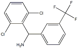 (2,6-dichlorophenyl)[3-(trifluoromethyl)phenyl]methanamine 구조식 이미지