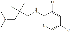 (2-{[(3,5-dichloropyridin-2-yl)amino]methyl}-2-methylpropyl)dimethylamine 구조식 이미지