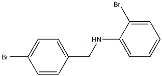 (2-bromophenyl)(4-bromophenyl)methylamine Structure