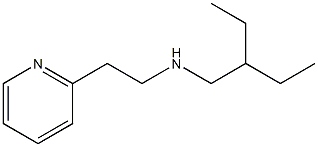 (2-ethylbutyl)[2-(pyridin-2-yl)ethyl]amine Structure