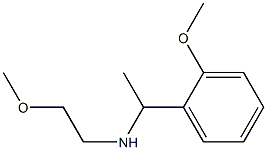 (2-methoxyethyl)[1-(2-methoxyphenyl)ethyl]amine 구조식 이미지