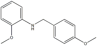 (2-methoxyphenyl)(4-methoxyphenyl)methylamine Structure