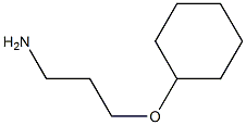 (3-aminopropoxy)cyclohexane Structure