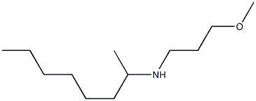 (3-methoxypropyl)(octan-2-yl)amine Structure