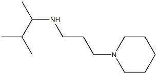 (3-methylbutan-2-yl)[3-(piperidin-1-yl)propyl]amine Structure