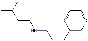 (3-methylbutyl)(3-phenylpropyl)amine 구조식 이미지