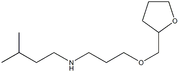 (3-methylbutyl)[3-(oxolan-2-ylmethoxy)propyl]amine Structure