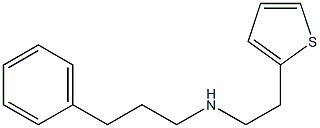 (3-phenylpropyl)[2-(thiophen-2-yl)ethyl]amine Structure