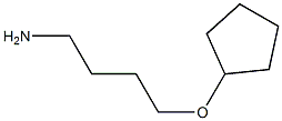 (4-aminobutoxy)cyclopentane 구조식 이미지