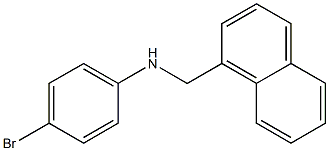 (4-bromophenyl)(1-naphthyl)methylamine 구조식 이미지