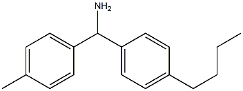 (4-butylphenyl)(4-methylphenyl)methanamine 구조식 이미지