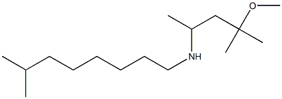 (4-methoxy-4-methylpentan-2-yl)(7-methyloctyl)amine 구조식 이미지