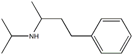 (4-phenylbutan-2-yl)(propan-2-yl)amine 구조식 이미지