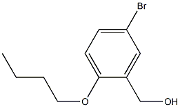 (5-bromo-2-butoxyphenyl)methanol Structure
