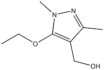 (5-ethoxy-1,3-dimethyl-1H-pyrazol-4-yl)methanol Structure