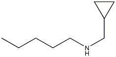 (cyclopropylmethyl)(pentyl)amine 구조식 이미지