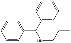 (diphenylmethyl)(propyl)amine 구조식 이미지