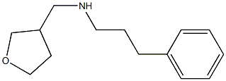 (oxolan-3-ylmethyl)(3-phenylpropyl)amine 구조식 이미지