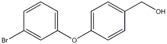 [4-(3-bromophenoxy)phenyl]methanol Structure