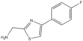 [4-(4-fluorophenyl)-1,3-thiazol-2-yl]methanamine Structure
