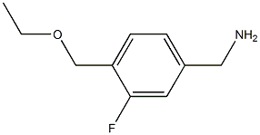 [4-(ethoxymethyl)-3-fluorophenyl]methanamine 구조식 이미지