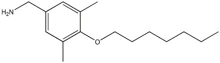[4-(heptyloxy)-3,5-dimethylphenyl]methanamine 구조식 이미지