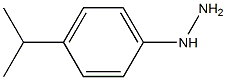 [4-(propan-2-yl)phenyl]hydrazine Structure