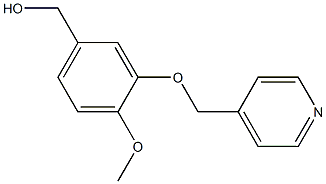 [4-methoxy-3-(pyridin-4-ylmethoxy)phenyl]methanol 구조식 이미지