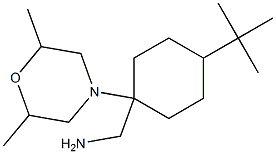 [4-tert-butyl-1-(2,6-dimethylmorpholin-4-yl)cyclohexyl]methanamine 구조식 이미지