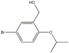 [5-bromo-2-(propan-2-yloxy)phenyl]methanol 구조식 이미지