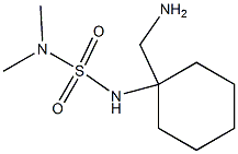 {1-[(dimethylsulfamoyl)amino]cyclohexyl}methanamine Structure