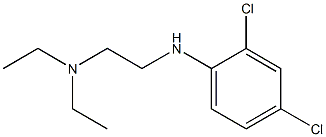 {2-[(2,4-dichlorophenyl)amino]ethyl}diethylamine Structure