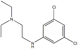 {2-[(3,5-dichlorophenyl)amino]ethyl}diethylamine 구조식 이미지