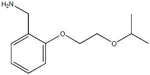 {2-[2-(propan-2-yloxy)ethoxy]phenyl}methanamine Structure