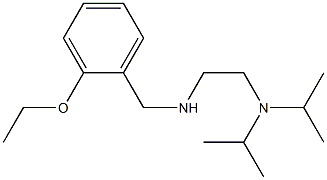 {2-[bis(propan-2-yl)amino]ethyl}[(2-ethoxyphenyl)methyl]amine Structure