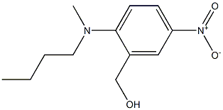 {2-[butyl(methyl)amino]-5-nitrophenyl}methanol Structure
