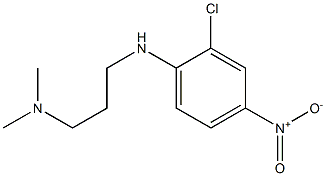 {3-[(2-chloro-4-nitrophenyl)amino]propyl}dimethylamine Structure