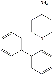 1-(1,1'-biphenyl-2-yl)piperidin-4-amine Structure