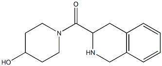 1-(1,2,3,4-tetrahydroisoquinolin-3-ylcarbonyl)piperidin-4-ol Structure