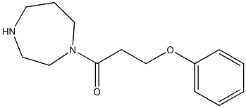 1-(1,4-diazepan-1-yl)-3-phenoxypropan-1-one Structure