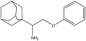 1-(1-amino-2-phenoxyethyl)adamantane Structure