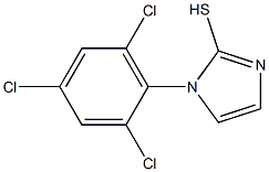 1-(2,4,6-trichlorophenyl)-1H-imidazole-2-thiol Structure