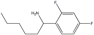 1-(2,4-difluorophenyl)hexan-1-amine 구조식 이미지