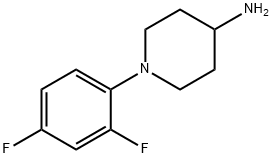 1-(2,4-difluorophenyl)piperidin-4-amine Structure