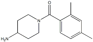 1-(2,4-dimethylbenzoyl)piperidin-4-amine Structure