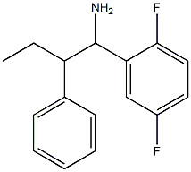 1-(2,5-difluorophenyl)-2-phenylbutan-1-amine Structure