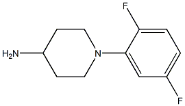 1-(2,5-difluorophenyl)piperidin-4-amine Structure