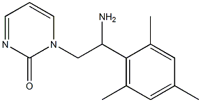 1-(2-amino-2-mesitylethyl)pyrimidin-2(1H)-one Structure