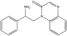 1-(2-amino-2-phenylethyl)-1,2-dihydroquinoxalin-2-one 구조식 이미지